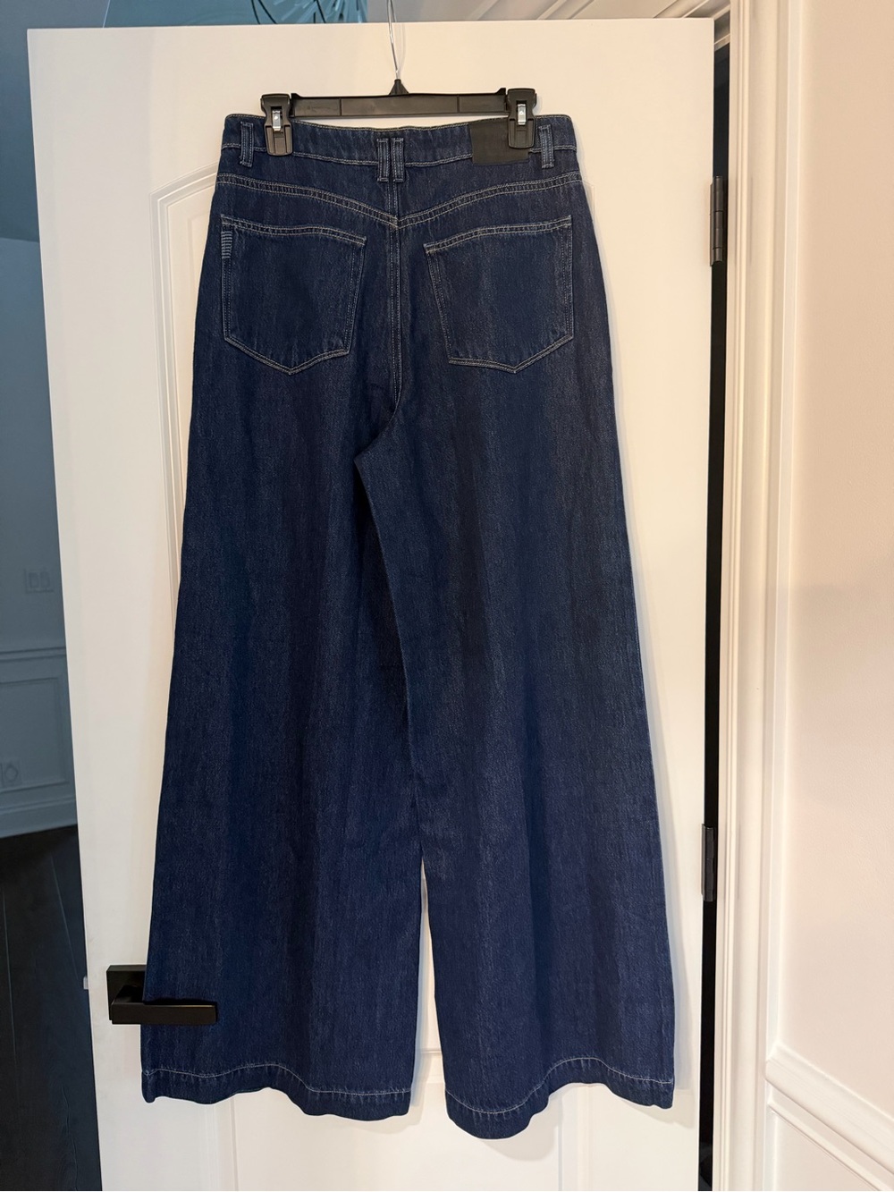 PAIGE Portia Double Waistband Wide Leg Jeans - Picture 6 of 6